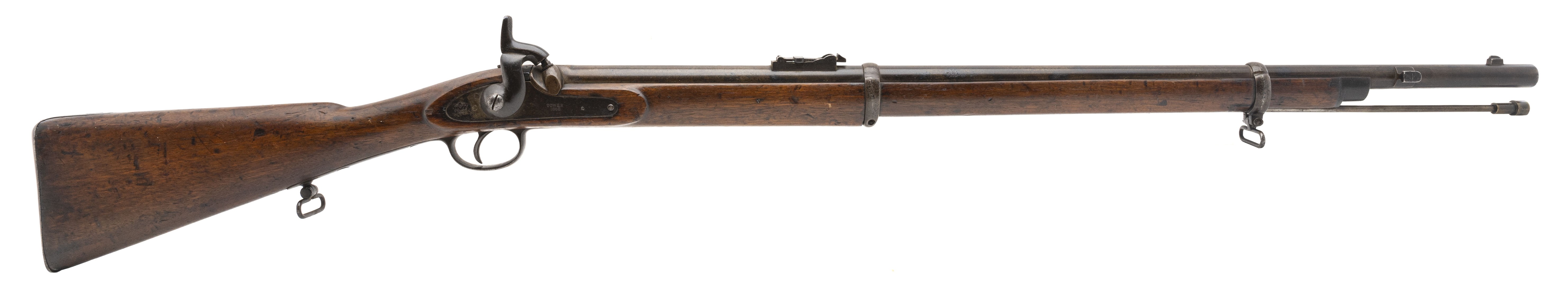 Rare Japanese Meiji Pattern 1861 Enfield with Louisiana civil war acceptance stamp.577 (AL9731)