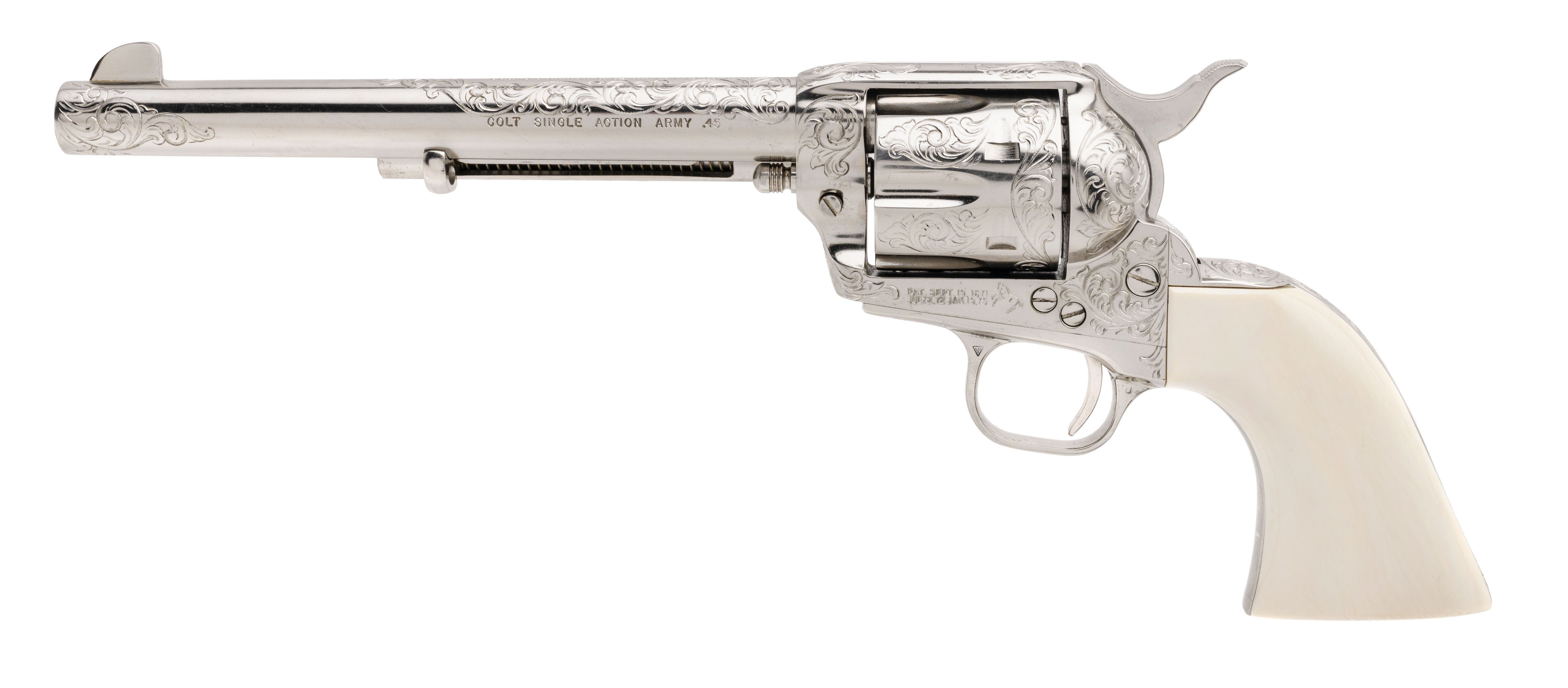 Colt Single Action Army 3rd Gen Factory Engraved .45LC (C20157)