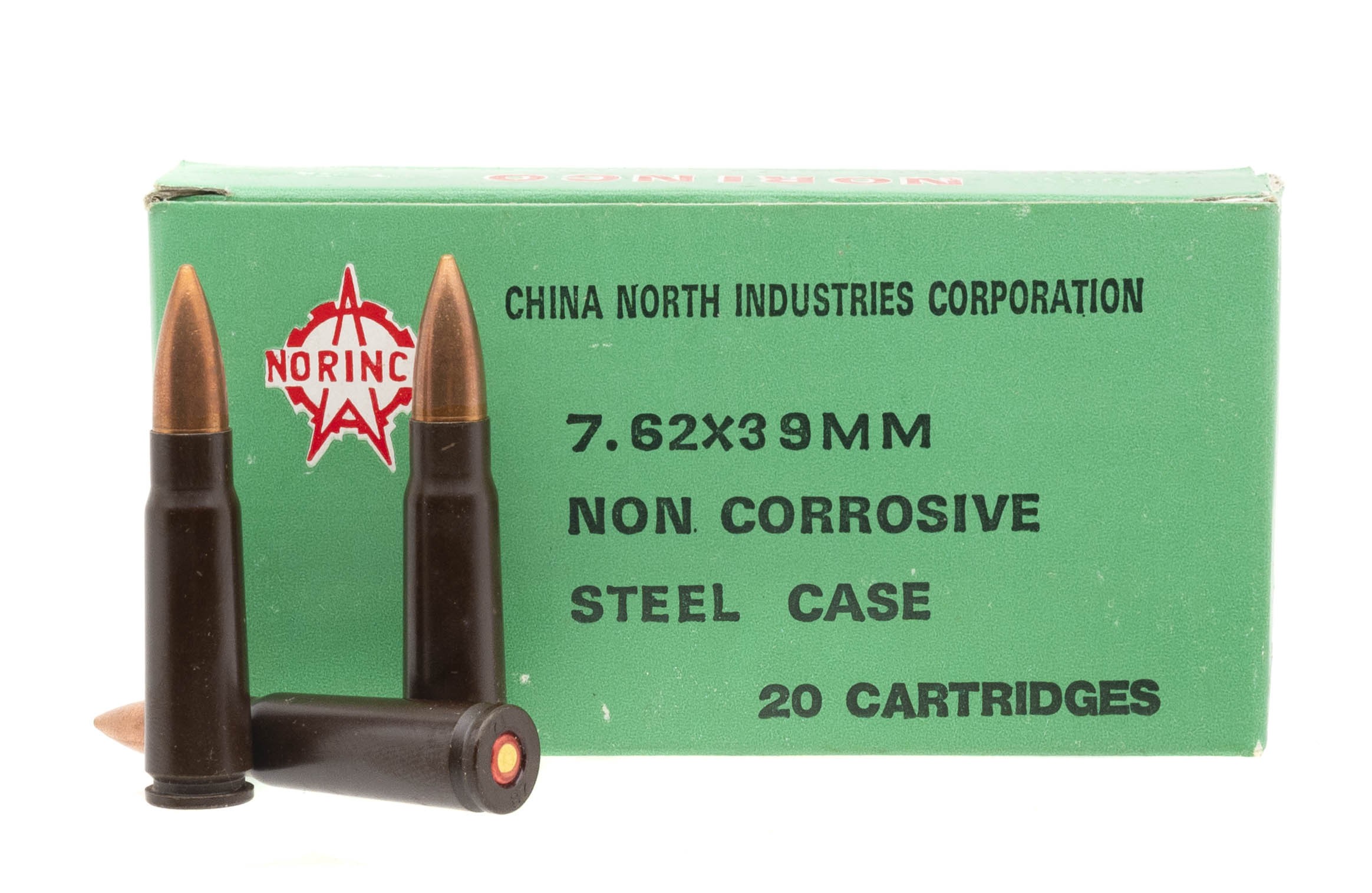 Box of Norinco Green Box 7.62x39 (AM2277)