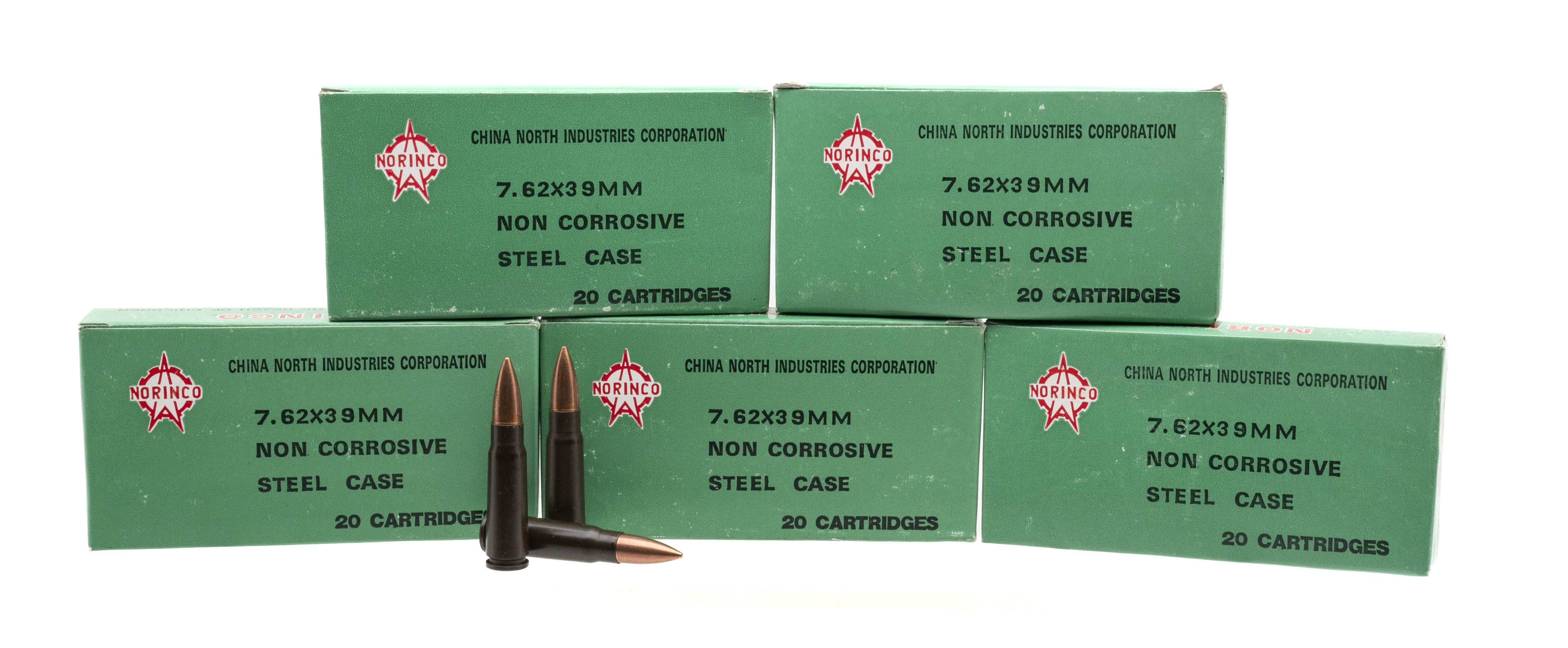 5 Boxes of Norinco 7.62x39 (AM2062)