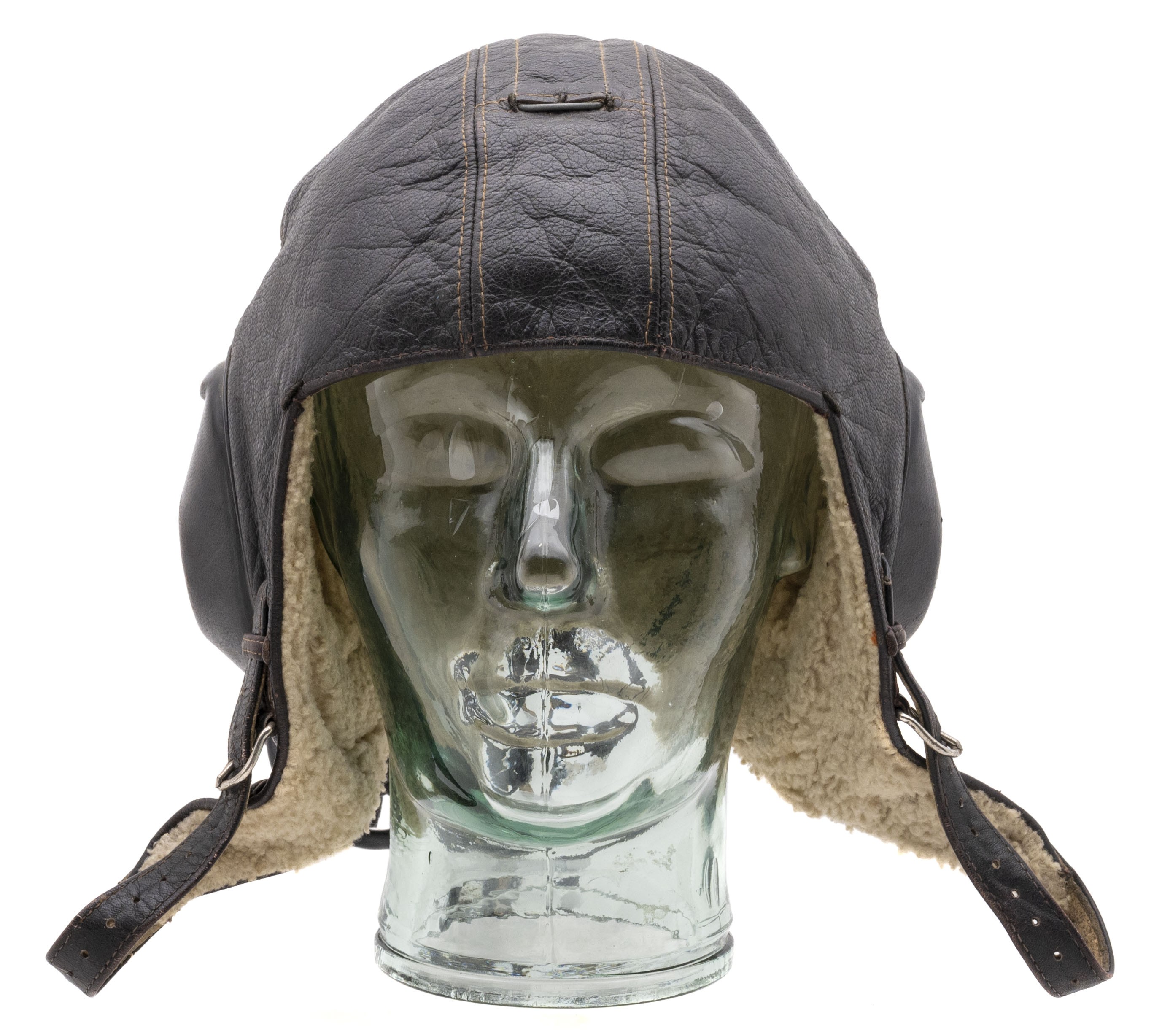 German WW2 leather flight helmet (MIS5345)