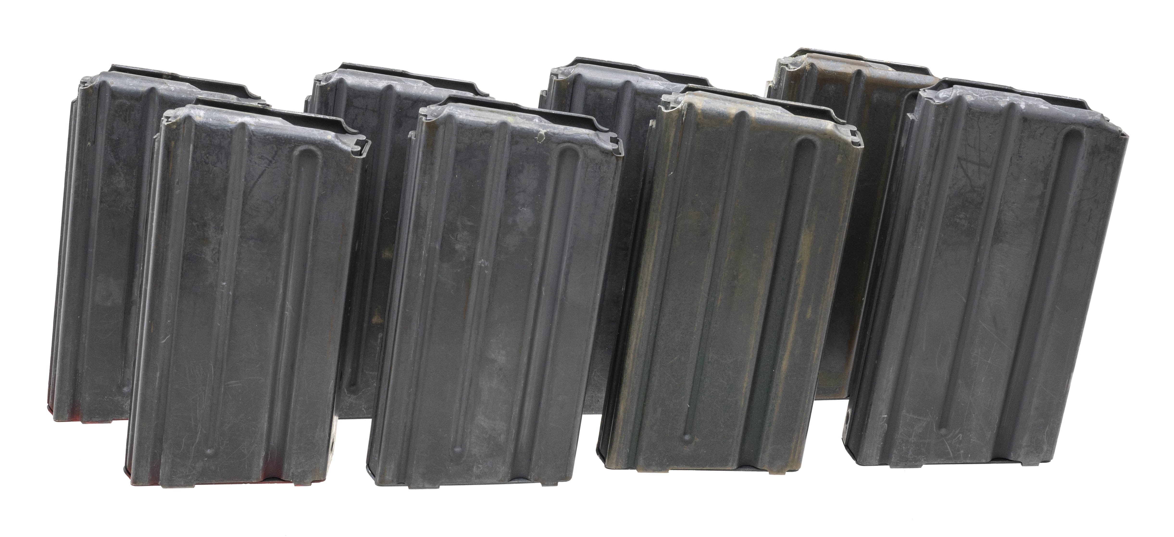 8 Vietnam era Colt (.223 Marked) 20rd magazines (MM5344) CONSIGNMENT