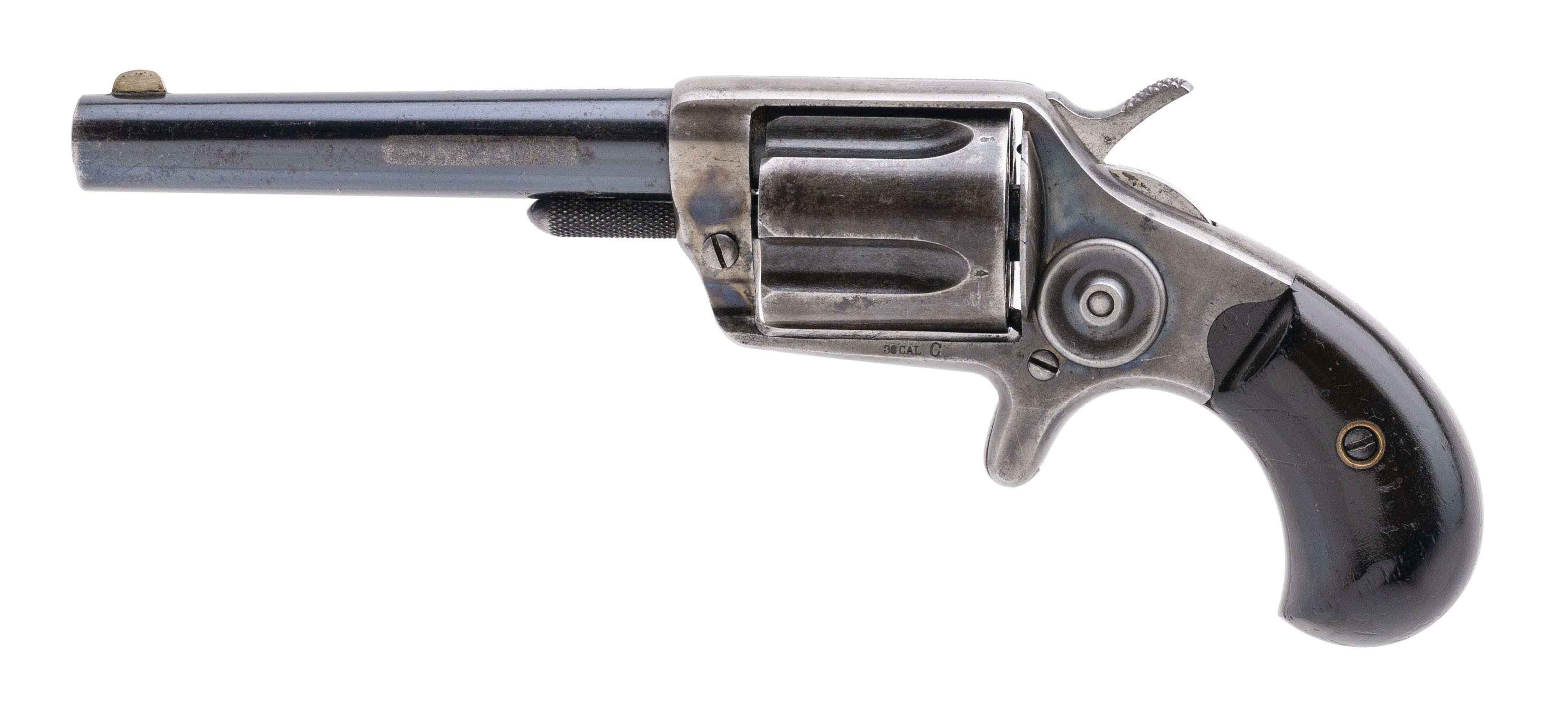 Colt New Line 38 caliber revolver with Rare 4in barrel.38CF (AC9872)