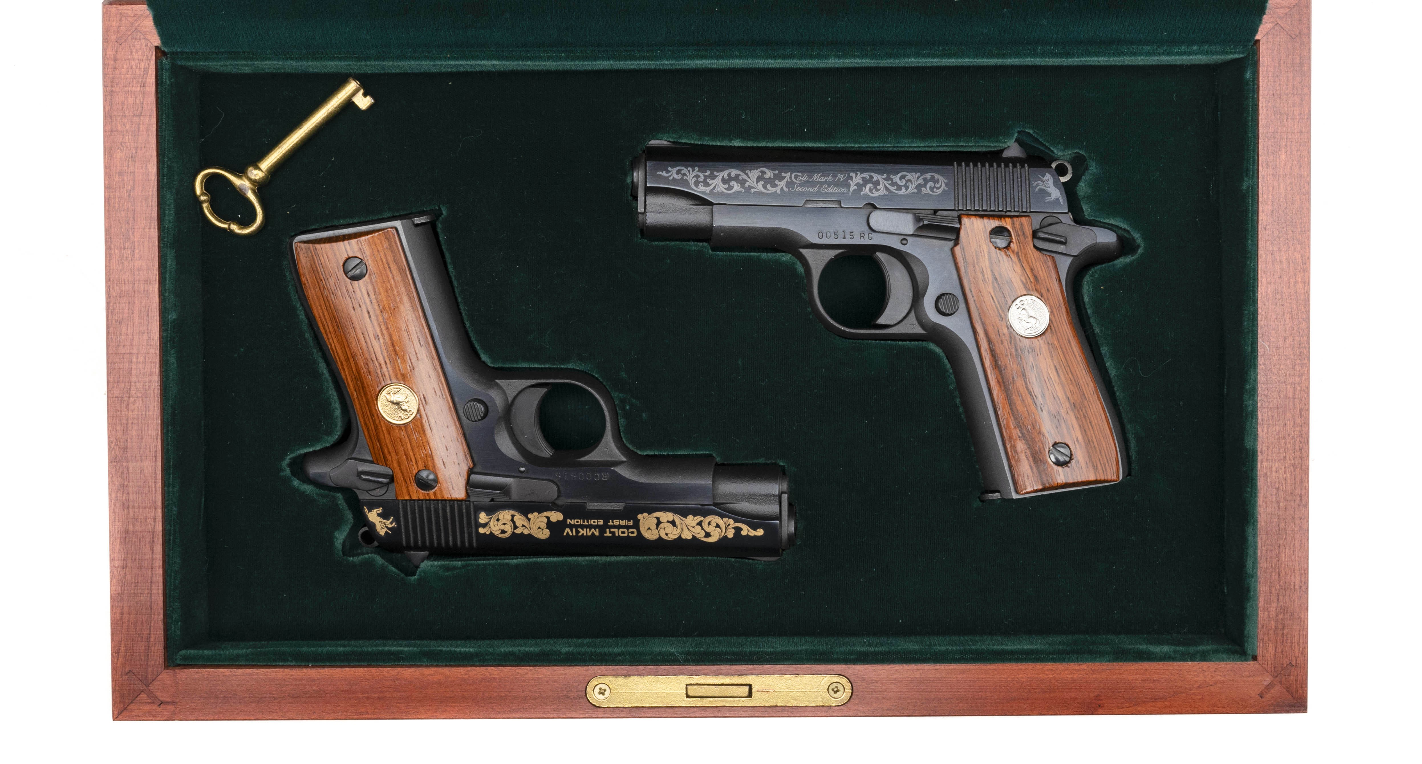 Colt 380 Deluxe Set Matched Pair .380 ACP (C20408)