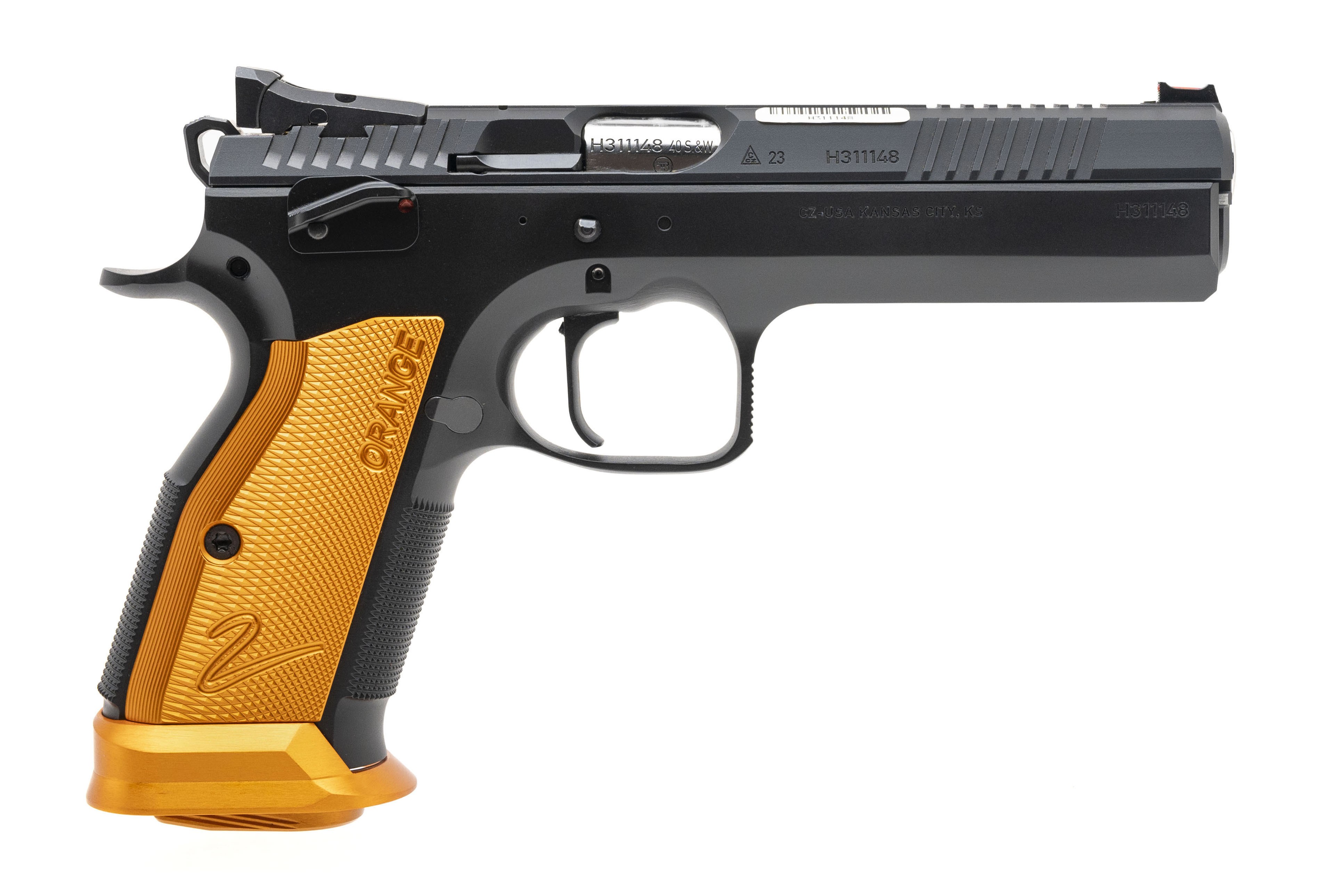 (SN: H311148) CZ 75 Tactical Sport 2 Orange Pistol .40 S&W (NGZ5110) New