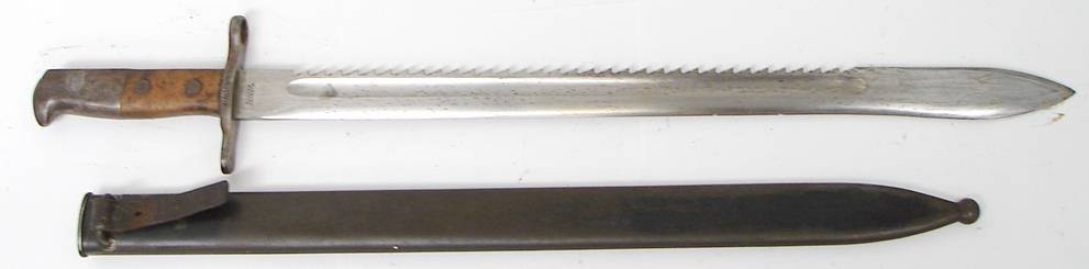 Swiss Model 1911 Pioneer bayonet. (MEW1053)
