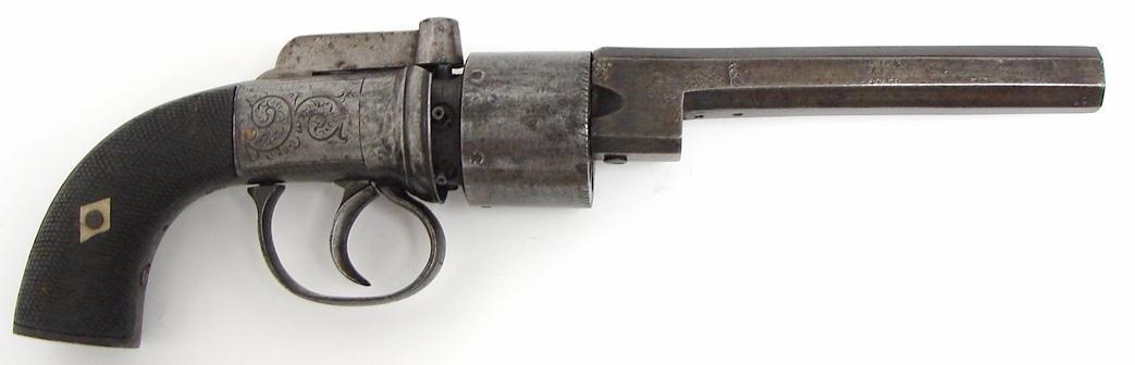 British Transitional Pepperbox revolver. (AH2696)