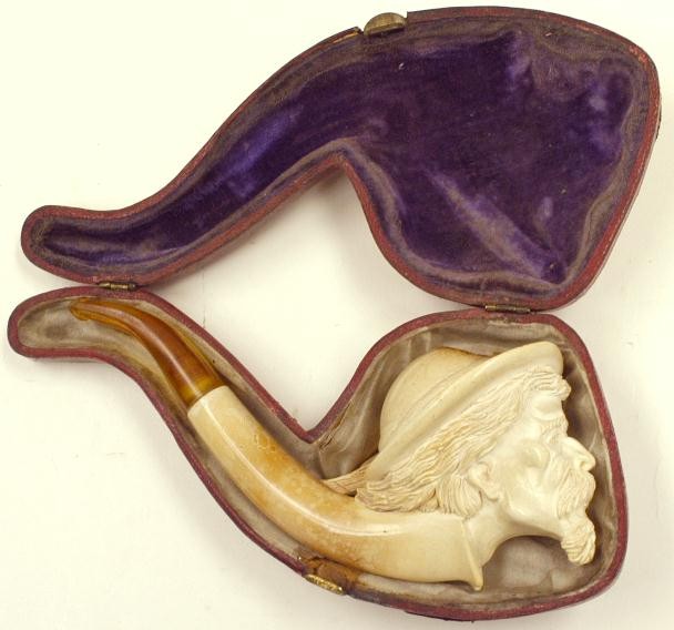 Antique German Meerschaum Pipe  (CUR236)