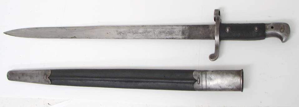 British Pattern 1887 Mark III Martini Henry bayonet.  (MEW1073)