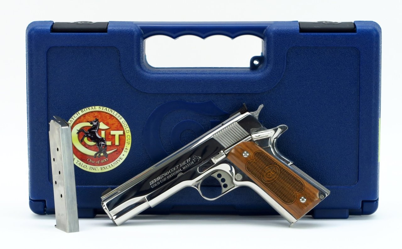 Colt Royal Stainless Gold Cup National Match .45 ACP (C10763