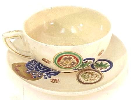 Satsuma Cup & Saucer  (OR10)