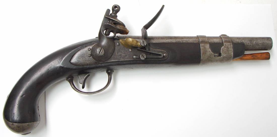 U.S. Model 1816 flintlock pistol.  (AH2833)