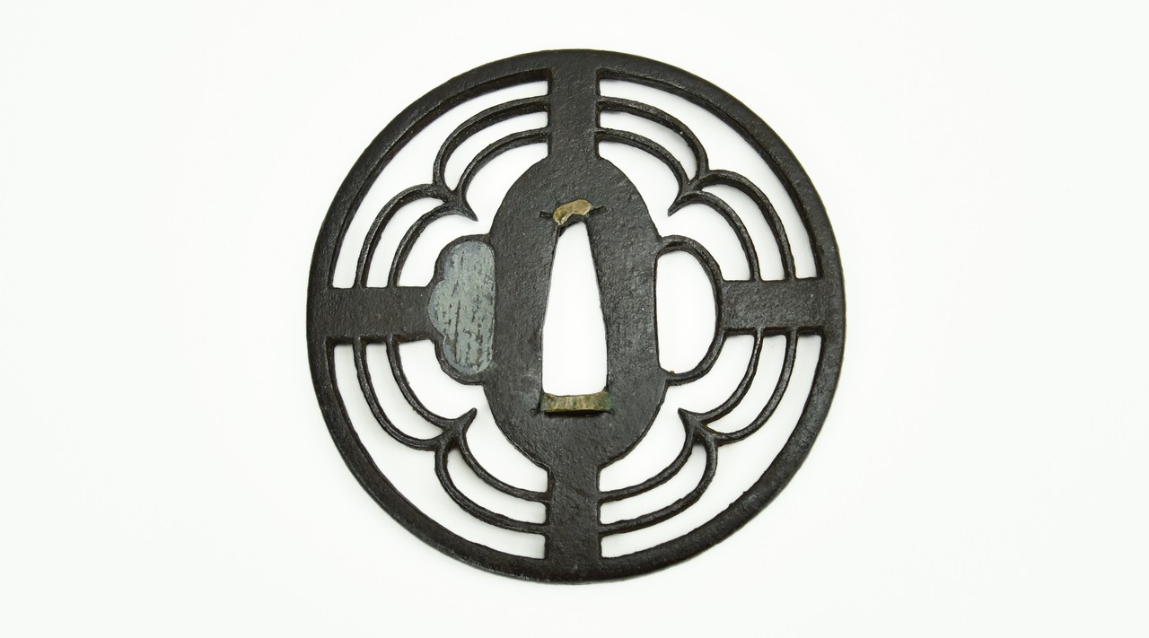 Iron Sukashi Tsuba Lobes (MGJ97)