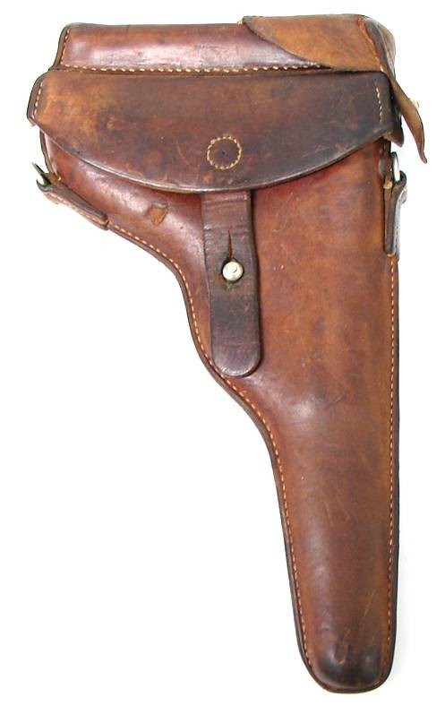 Swiss military luger holster.  (H800)