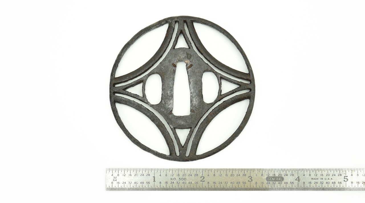 Iron Tsuba, Katana sized (MGJ156)