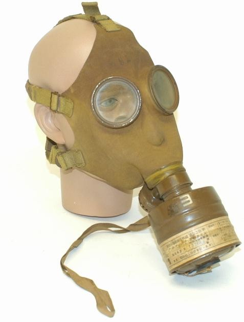 Japanese WWII Gas Mask  (MH244)