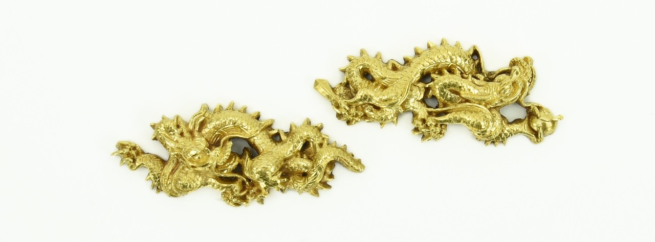Pair of Gold Menuki