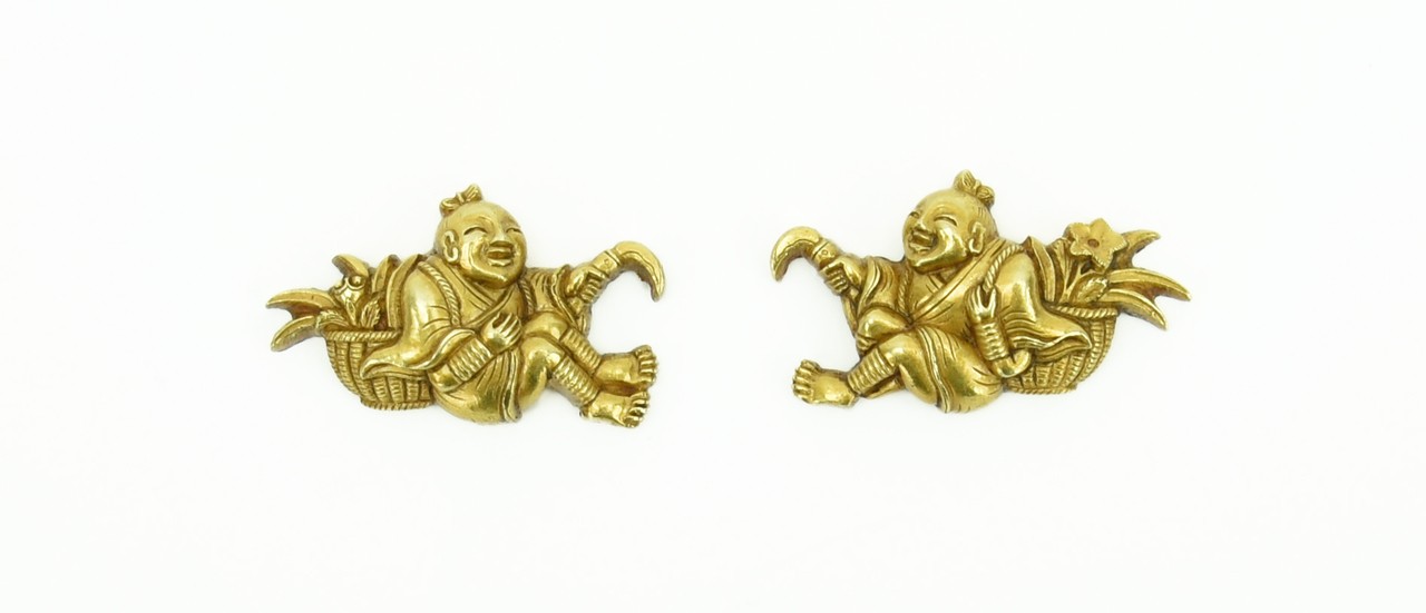 Pair of Gold Menuki