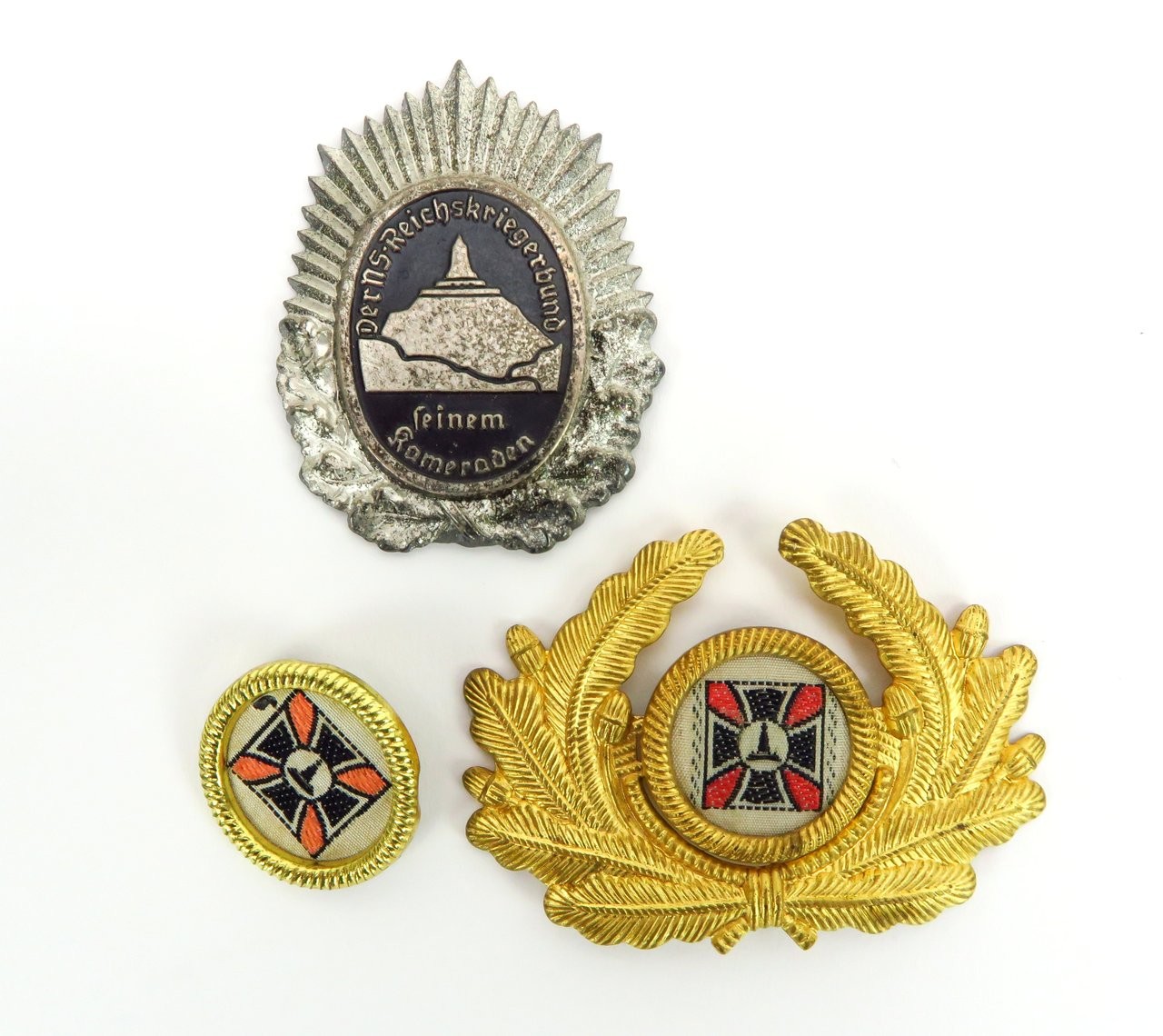 Nazi Veteran’s Cockade and Cap Device (MM1115)