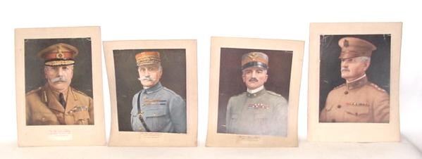 Set Of "The Four Famous Generals"  (MM156)