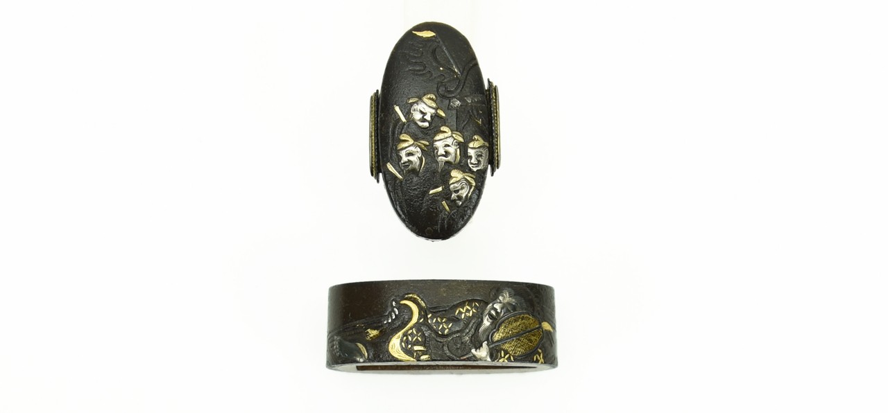 Iron Fuchi Kashira