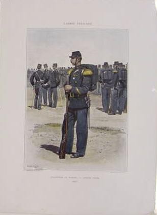 Infanterie De Marine - Grande Tenue 1887 Reprints  (MM121)