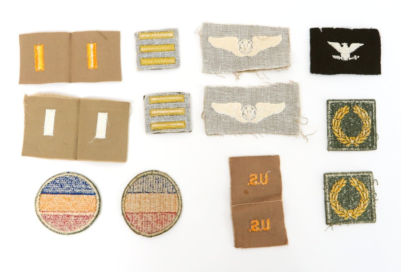 Lot of Vintage U.S. Unissued Cloth Insignias (MM851)