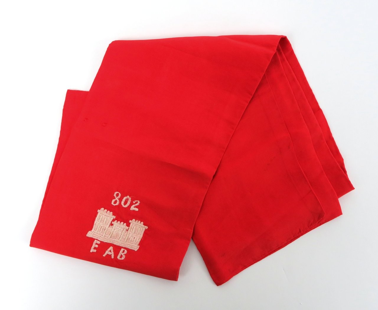 Korean War 802 Engineer Aviation Battalion Scarf (MM848)