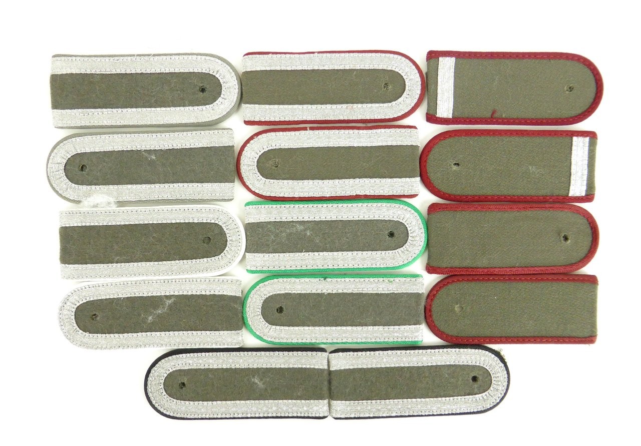 Seven Sets of East German Shoulder Boards (MM794)