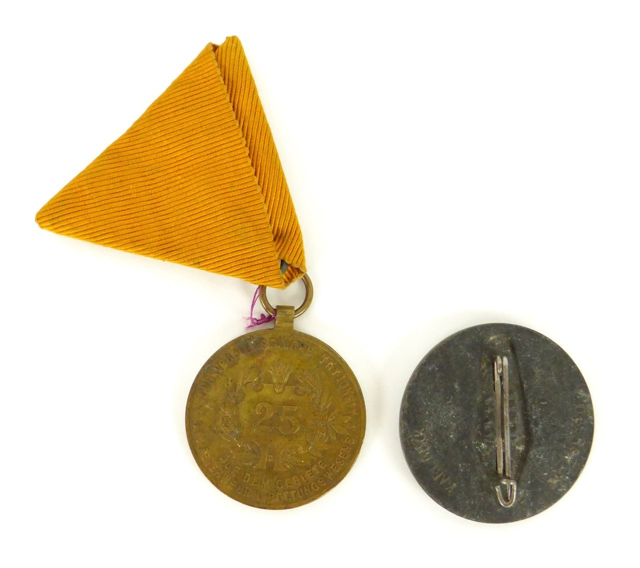 Imperial German Medal and 1937 Tinnie (MM780)