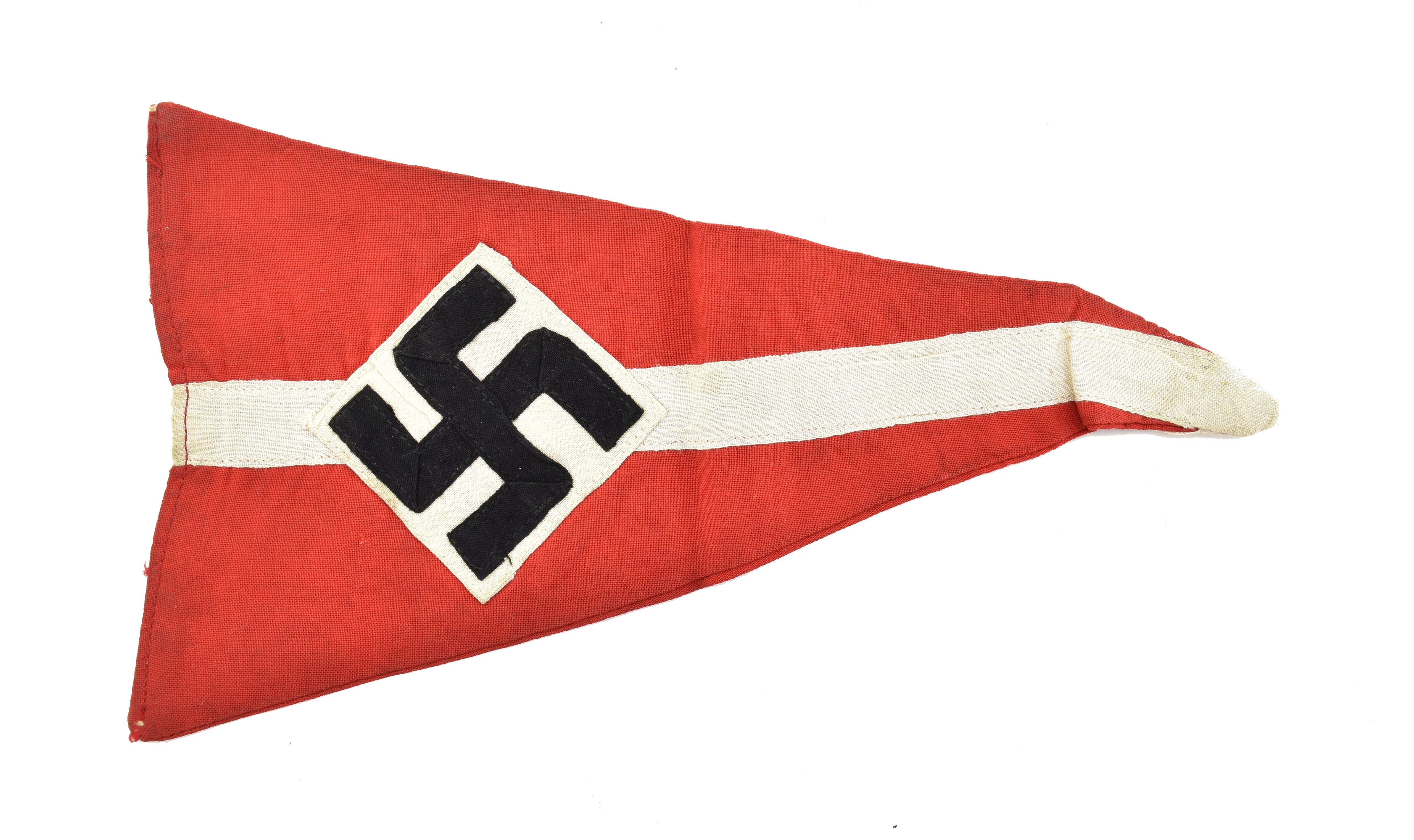 German WWII Small Hitler Youth Pennant (MM1265)