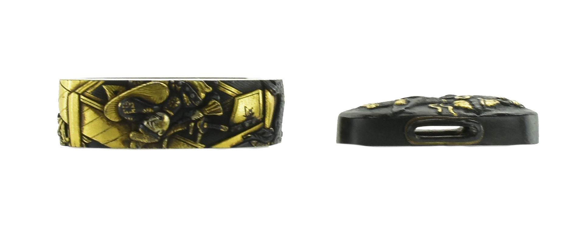 Authentic Antique Japanese Kinko Fuchi Kashira (MGJ937)