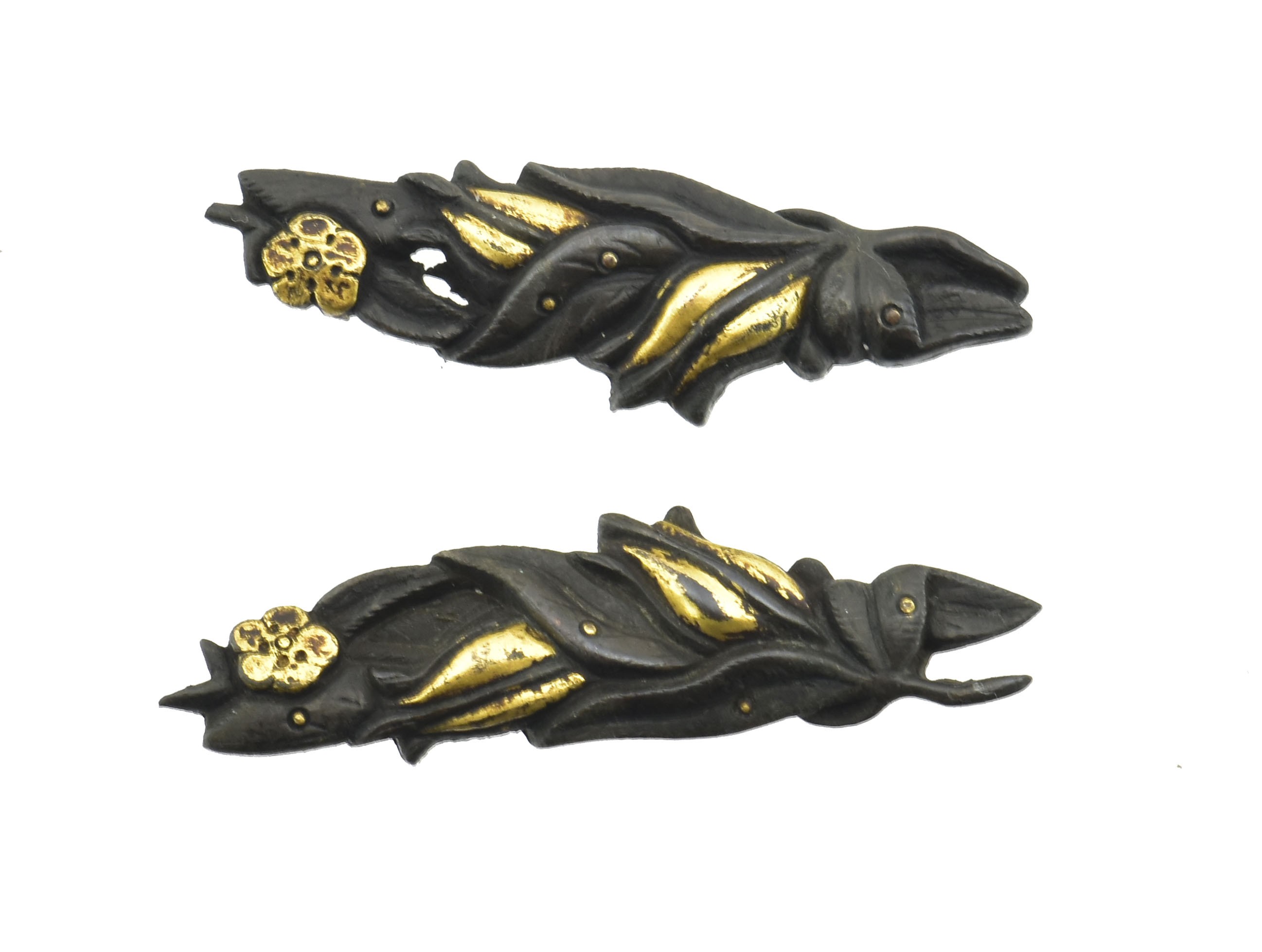 Authentic antique Japanese Menuki