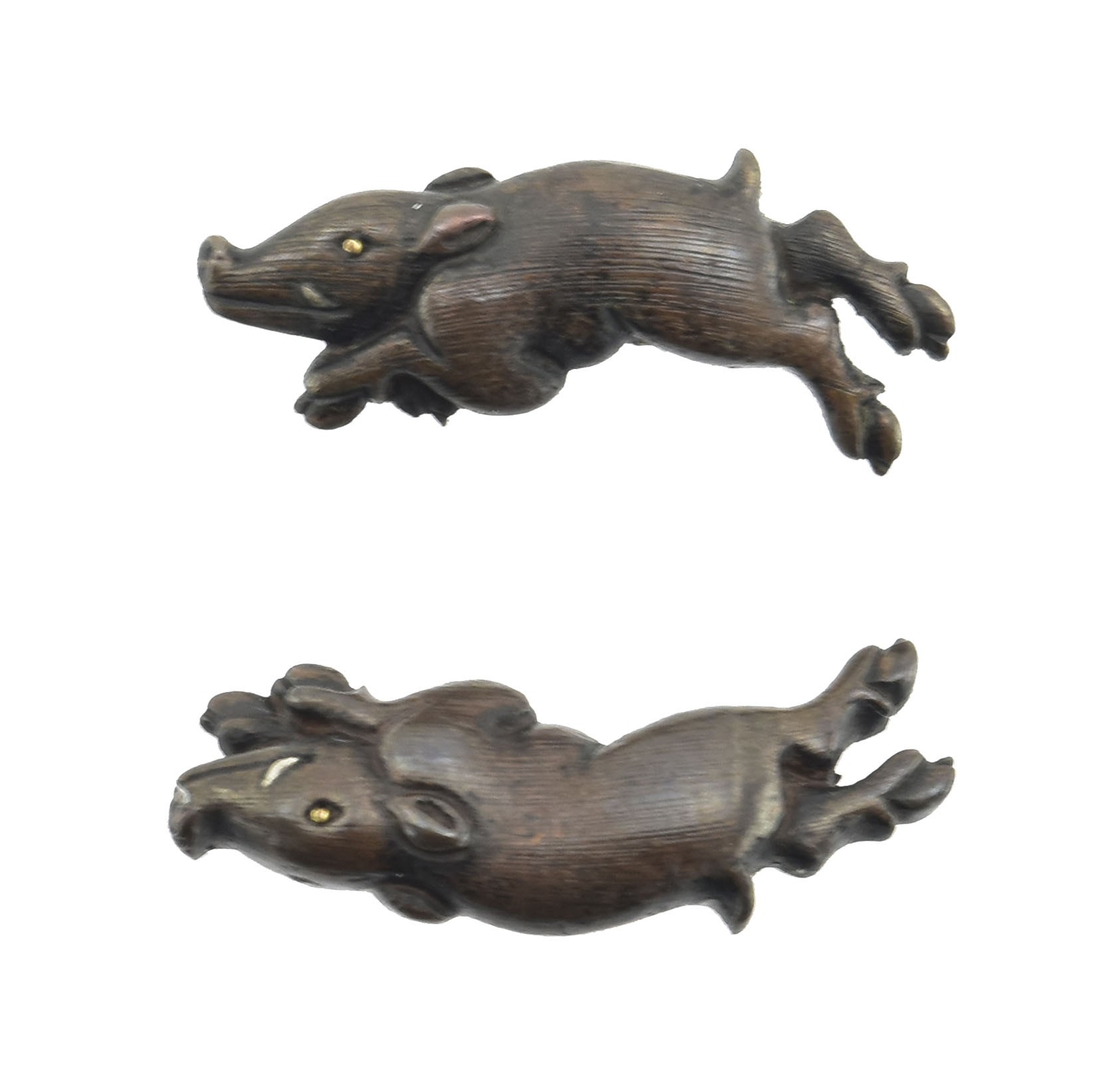 Authentic antique Japanese Menuki