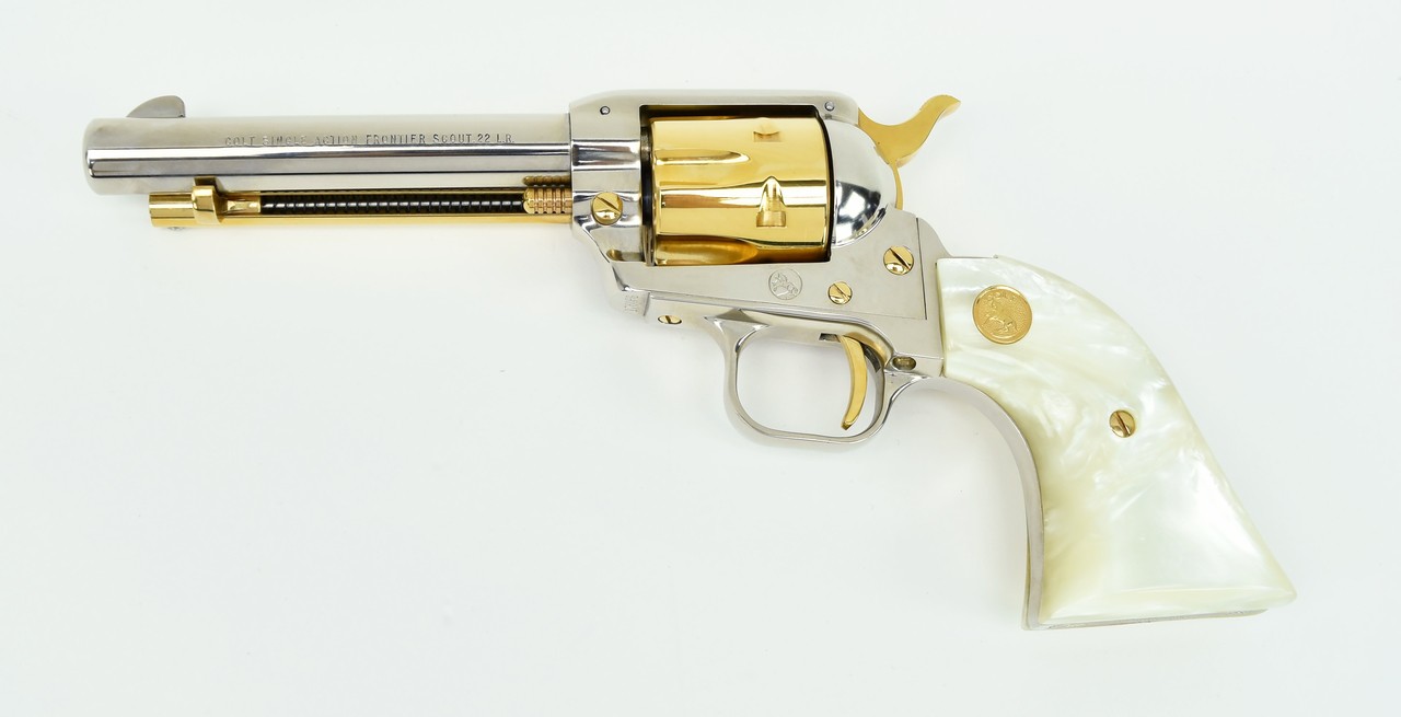 Colt Single Action Frontier Scout .22 LR Lawman Series Pat Garrett