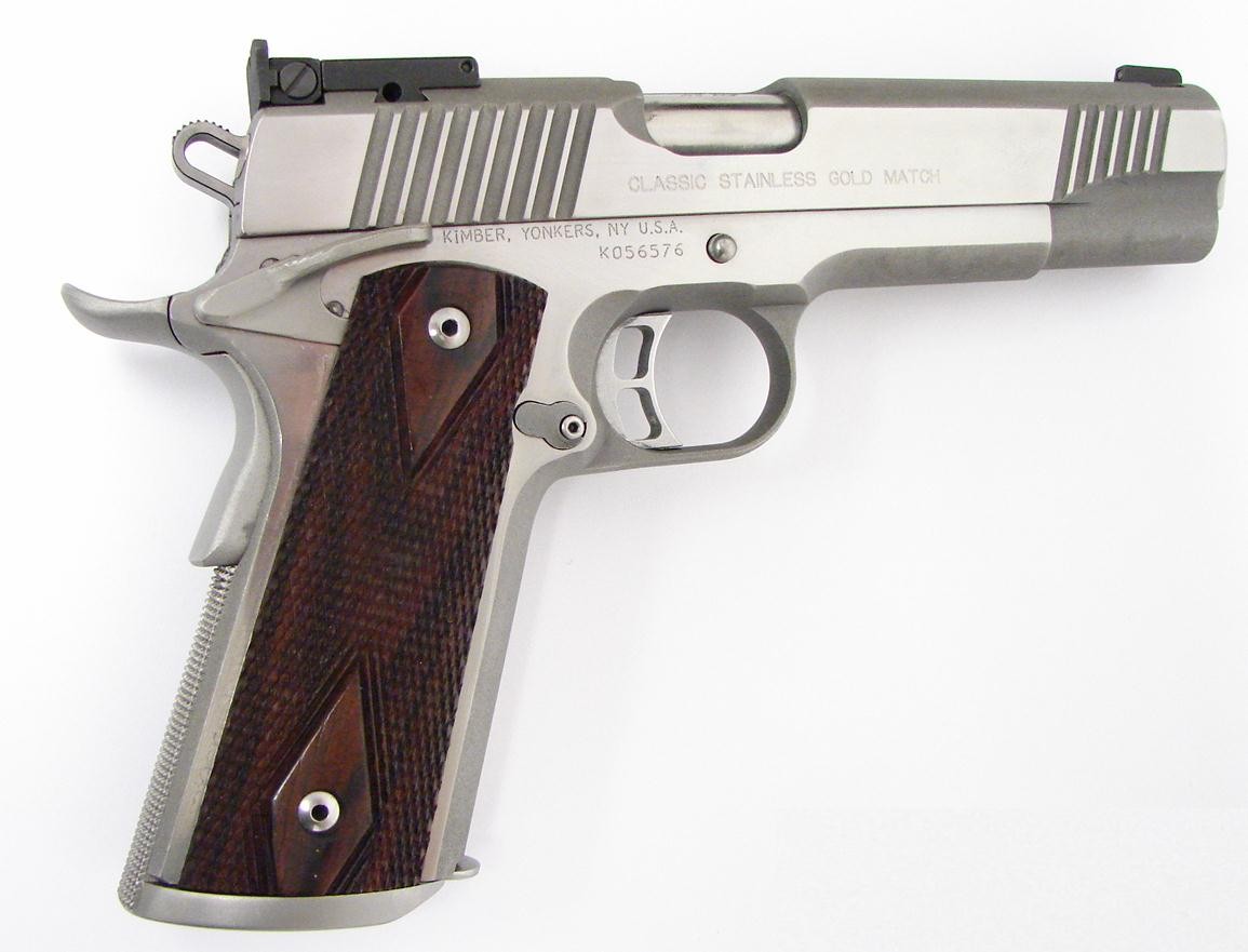 Kimber Classic Stainless Gold Match .45 ACP (PR24554) - Collectors Firearms