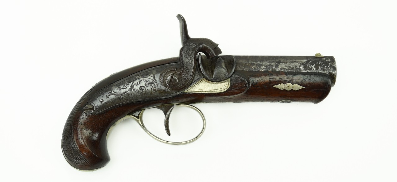 Rare Hawes & Waggoner Henry Deringer Pistol Copy (AH3781)