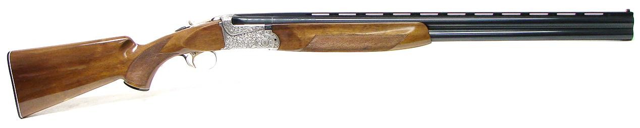 SKB 600 12 gauge shotgun. Over/under field gun with 26