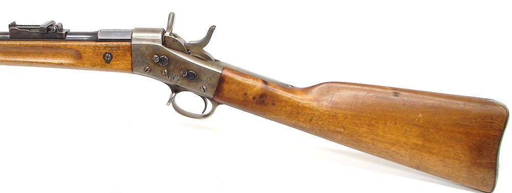 Swedish 1874 Rolling Block rifle. Unit marked on butt. Has excellent ...