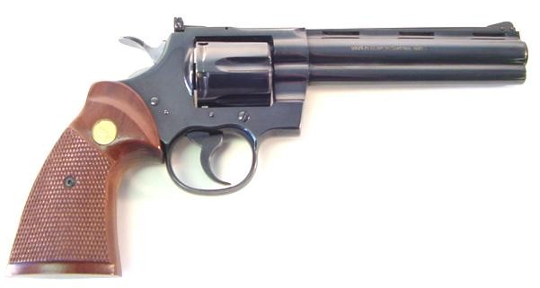 トイガン COLT PYTHON357 Colt Python 357 Magnum 6in Stainless Revolver - 6 Rounds