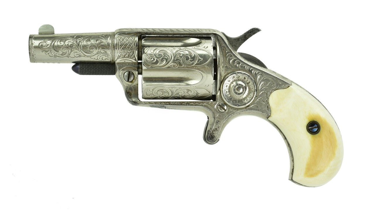 Factory Engraved Cased Colt .38 Caliber New Line (C14637)