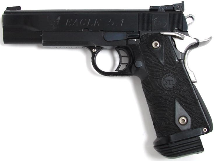 STI Eagle 5.1 .40 S&W caliber pistol. Custom grade high