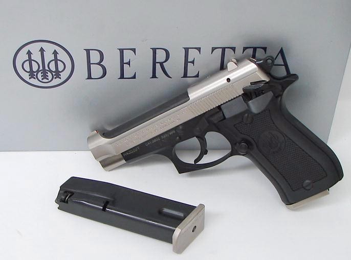 Beretta 84FS .380 ACP caliber 13 round pistol with 2-tone finish. New ...