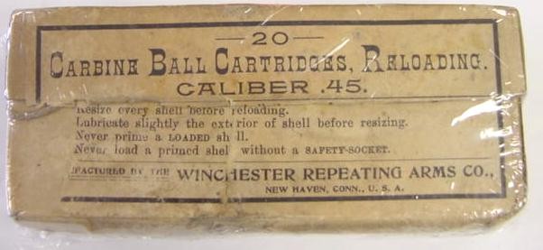 45 Carbine Ball Cartridges, Reloading (BP424)