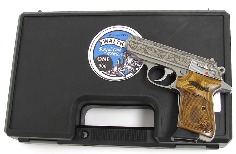 Walther PPK/S-1 .380 ACP caliber pistol. Royal Oak 1 of 500