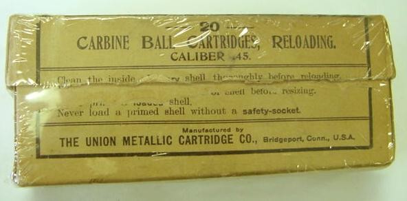 45 Carbine Ball Cartridges, Reloading (BP665)