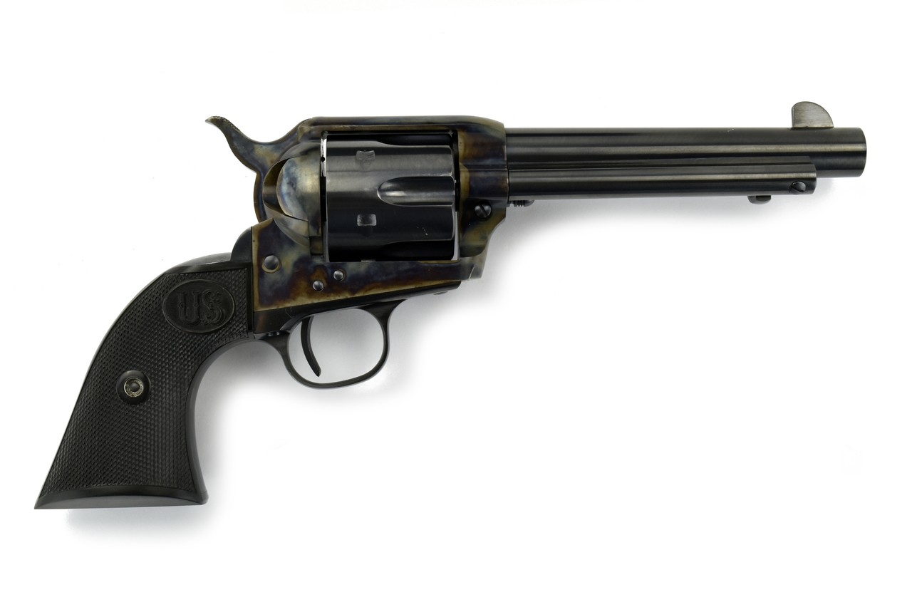 U.S. Firearms SAA .45 Colt caliber revolver for sale.