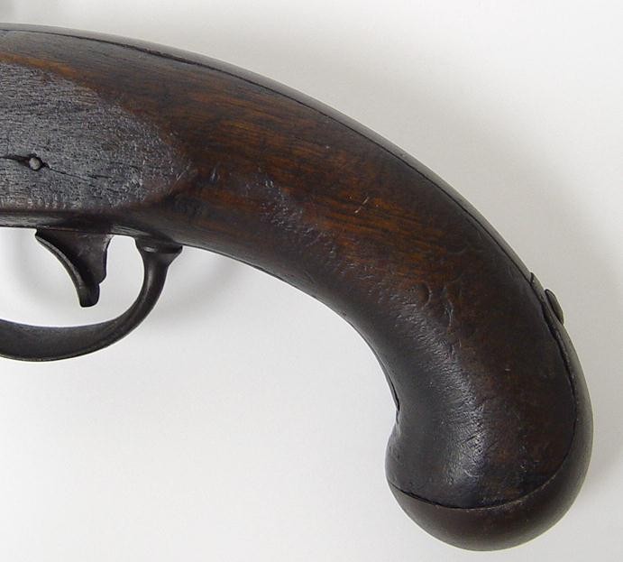 U.S. Model 1816 North flintlock pistol. Metal parts are very good ...