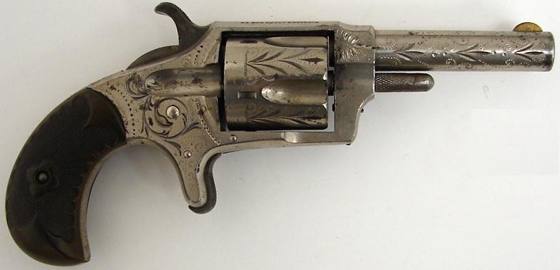 Hopkins & Allen Blue Jacket No 2 .32 R.F. Caliber Revolver (AH2090)