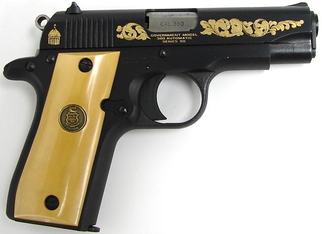 Colt Government Model .380 Auto caliber pistols. Rare set